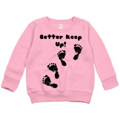 Toddler Crewneck Basic Promo Sweatshirt