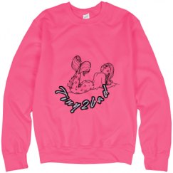 Unisex Neon Crewneck Sweatshirt