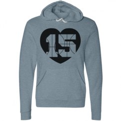 Unisex Fleece Pullover Midweight Hoodie