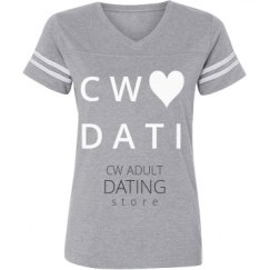 Ladies Relaxed Fit Vintage Sports Tee