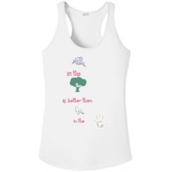 Ladies Athletic Performance Racerback Tank