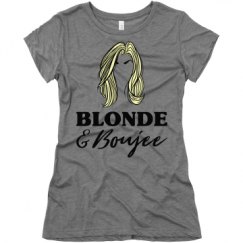 Ladies Slim Fit Super Soft Triblend Tee