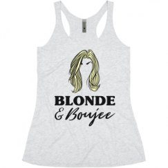 Ladies Slim Fit Super Soft Racerback Triblend Tank