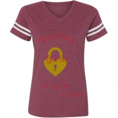 Ladies Relaxed Fit Vintage Sports Tee