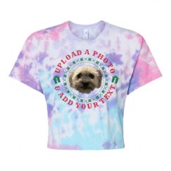 Women's Tie Dye Crop Top Tee