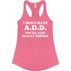 Ladies Slim Fit Racerback Tank Top