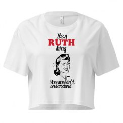 Ladies Festival Cali Crop Top Tee