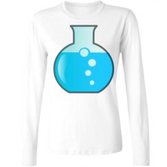 Ladies Relaxed Fit Basic Long Sleeve Tee