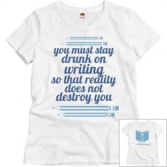 Drunk on Writing T-shirt