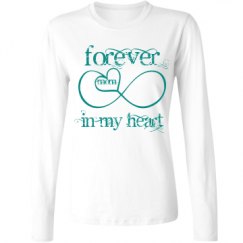 Ladies Relaxed Fit Basic Long Sleeve Tee