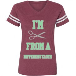 Ladies Relaxed Fit Vintage Sports Tee