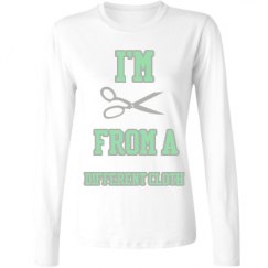 Ladies Relaxed Fit Basic Long Sleeve Tee