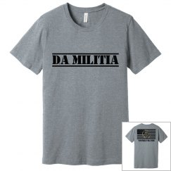 “DA Militia F&B” Unisex Tee