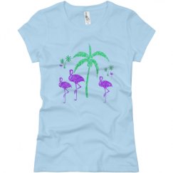 Ladies Slim Fit Basic Promo Jersey Tee