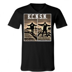 Unisex V-Neck Jersey Tee