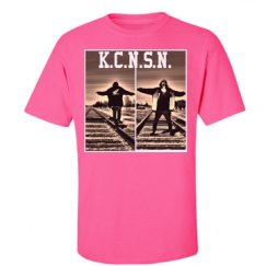 Unisex Ultra Cotton Safety Neon Crewneck Tee