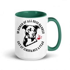 15oz Ceramic Mug with Color Inside