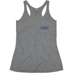 Ladies Slim Fit Super Soft Racerback Triblend Tank