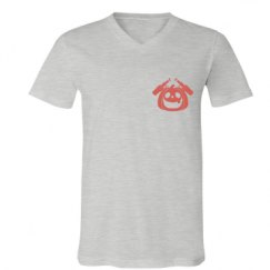 Unisex V-Neck Jersey Tee