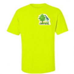 Unisex Ultra Cotton Safety Neon Crewneck Tee