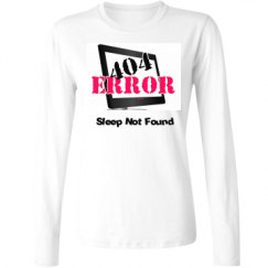 Ladies Relaxed Fit Basic Long Sleeve Tee