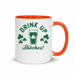 11oz Ceramic Mug with Color Inside