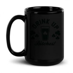 15oz Black Glossy Mug