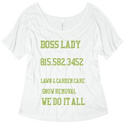 Ladies Flowy Slouchy Tee