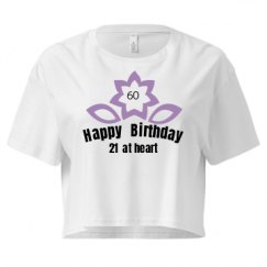 Ladies Festival Cali Crop Top Tee