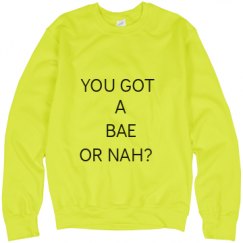 Unisex Neon Crewneck Sweatshirt