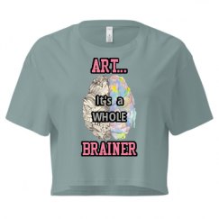 Ladies Festival Cali Crop Top Tee