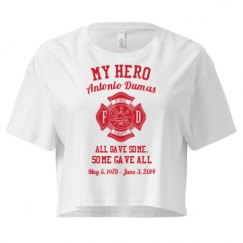 Ladies Festival Cali Crop Top Tee