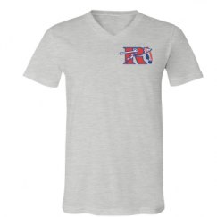 Unisex V-Neck Jersey Tee