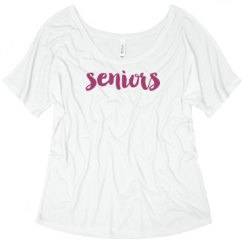 Ladies Flowy Slouchy Tee