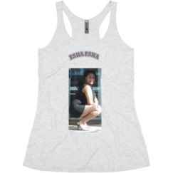 Ladies Slim Fit Super Soft Racerback Triblend Tank