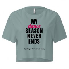 Ladies Festival Cali Crop Top Tee