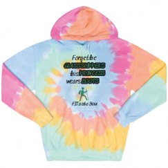 Unisex Tie-Dye Fleece Hoodie