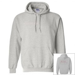#bossbabe hoodie-gray