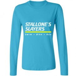 Ladies Relaxed Fit Basic Long Sleeve Tee