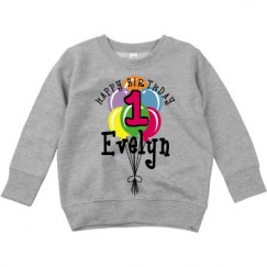 Toddler Crewneck Basic Promo Sweatshirt