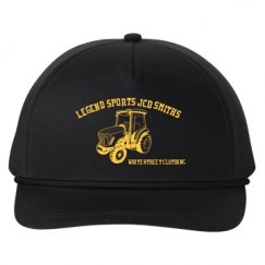 Snapback Five-Panel Rope Hat