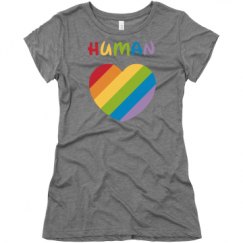 Ladies Slim Fit Super Soft Triblend Tee