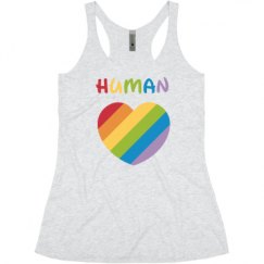 Ladies Slim Fit Super Soft Racerback Triblend Tank