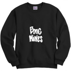 Unisex Film and Foil Crewneck Sweatshirt