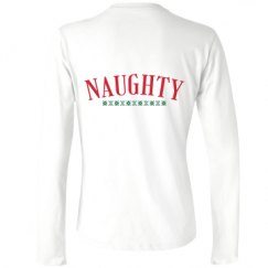 Ladies Relaxed Fit Basic Long Sleeve Tee