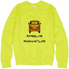Unisex Neon Crewneck Sweatshirt