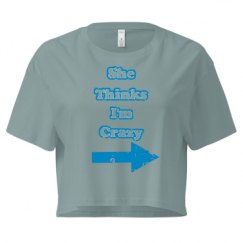 Ladies Festival Cali Crop Top Tee