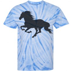 Lavender tie dye Horse Shirt