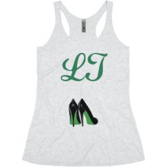 Ladies Slim Fit Super Soft Racerback Triblend Tank