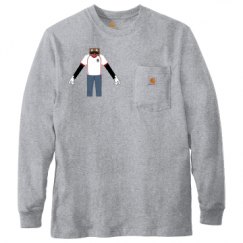 Unisex Carhartt Pocket Long Sleeve Tee
